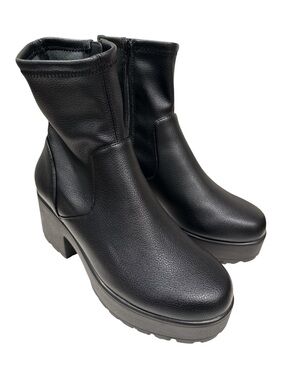 GB Black Platform Ankle Boots - Women's Fashion Boots